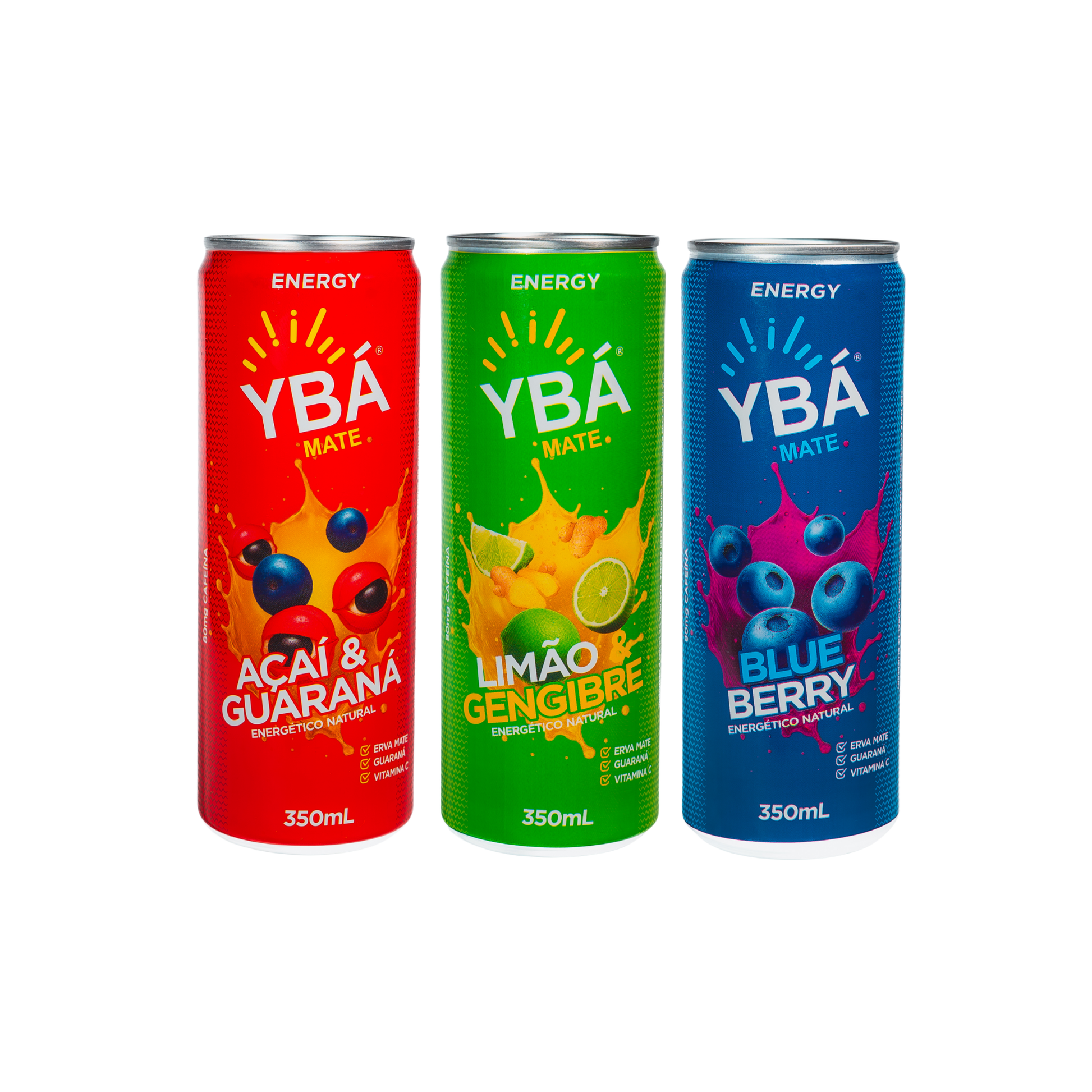 COMBO ENERGY PACK 36 LATAS - YBÁ MATE