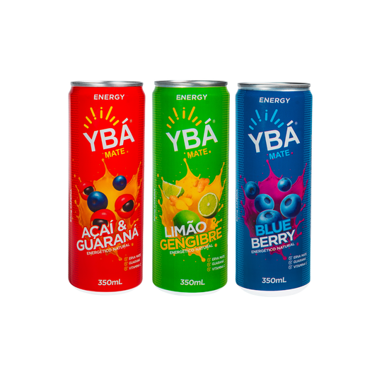 COMBO ENERGY PACK 36 LATAS - YBÁ MATE